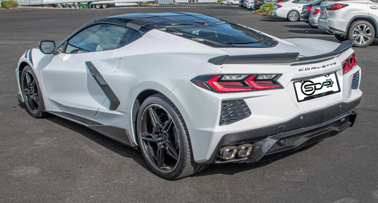 2020+ Corvette C8 Stingray & Z51 | Z06 Style Rear Ducktail Wing Spoiler